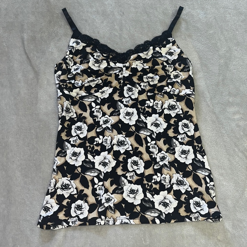 floral tank top